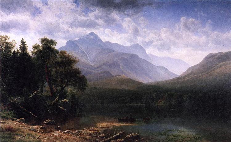 Albert Bierstadt Oil Painting Mount Washington - Click Image to Close